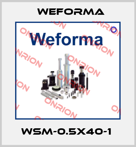 WSM-0.5X40-1  Weforma