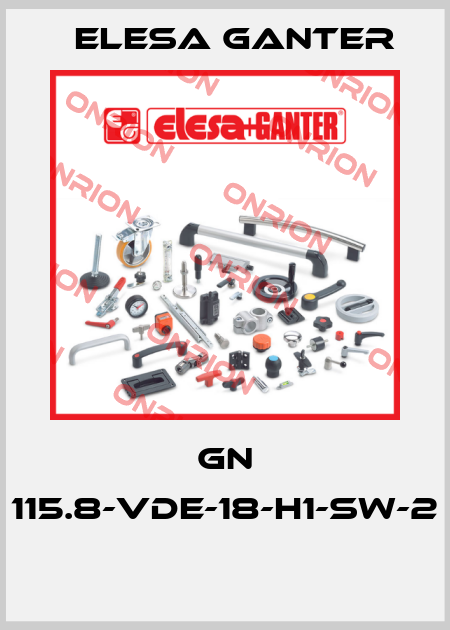 GN 115.8-VDE-18-H1-SW-2  Elesa Ganter