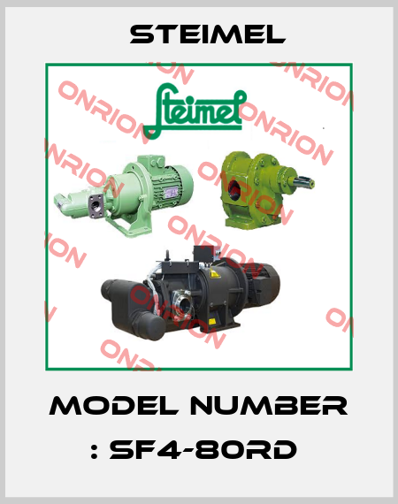 Model Number : SF4-80RD  Steimel