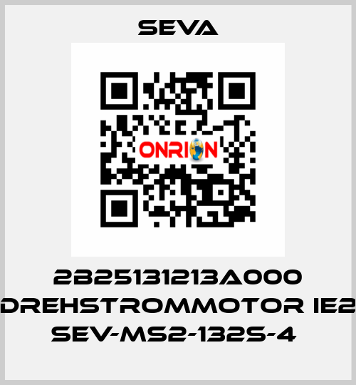 2B25131213A000 DREHSTROMMOTOR IE2 SEV-MS2-132S-4  SEVA