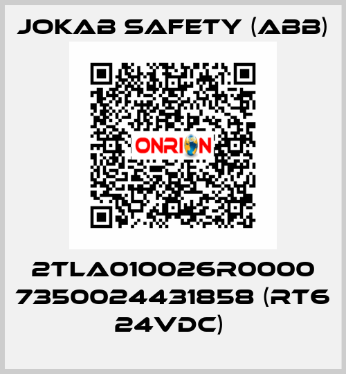 2TLA010026R0000 7350024431858 (RT6 24VDC)  Jokab Safety (ABB)