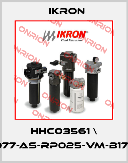 HHC03561 \ HEK02-20.077-AS-RP025-VM-B17-B-90l/min. Ikron