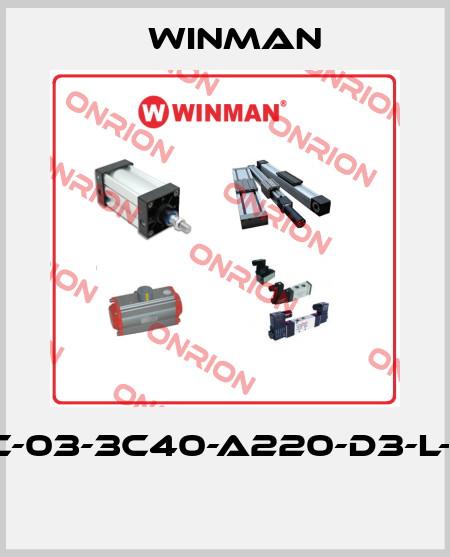 DF-C-03-3C40-A220-D3-L-35H  Winman