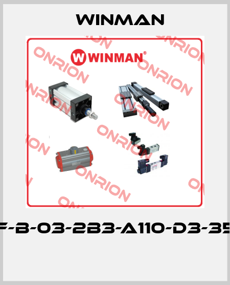 DF-B-03-2B3-A110-D3-35H  Winman