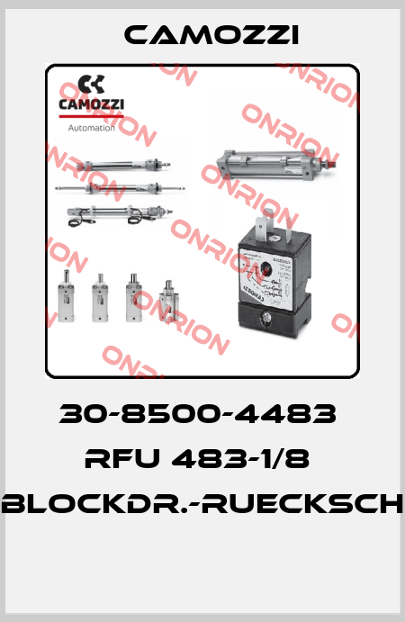 30-8500-4483  RFU 483-1/8  BLOCKDR.-RUECKSCH  Camozzi