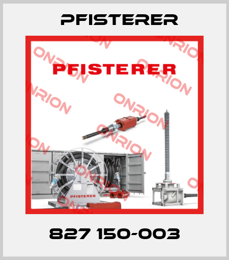 827 150-003 Pfisterer