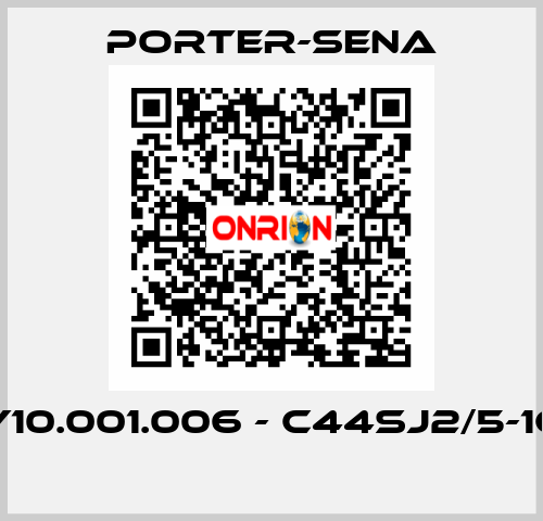 Y10.001.006 - c44sj2/5-1c  PORTER-SENA