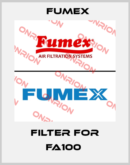 Filter for FA100  Fumex