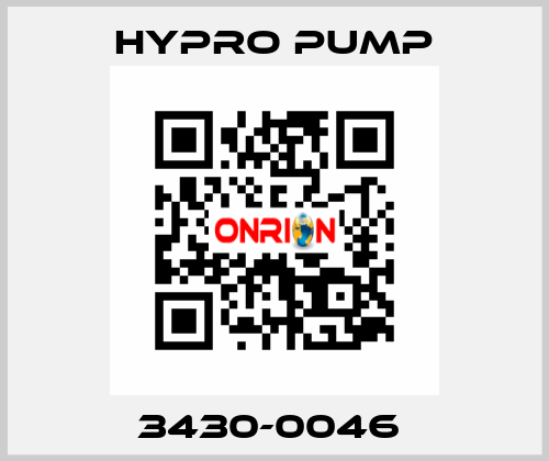 3430-0046  Hypro Pump