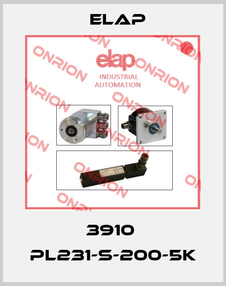 3910  PL231-S-200-5k ELAP