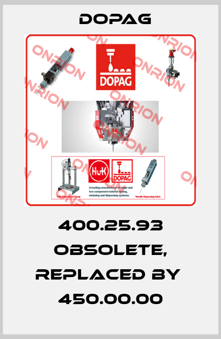 400.25.93 obsolete, replaced by  450.00.00 Dopag