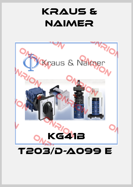 KG41B T203/D-A099 E  Kraus & Naimer