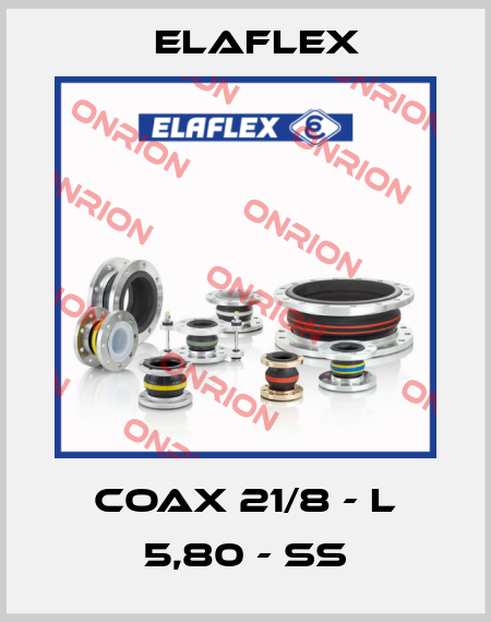 COAX 21/8 - L 5,80 - SS Elaflex