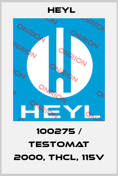 100275 / Testomat 2000, THCL, 115V Heyl