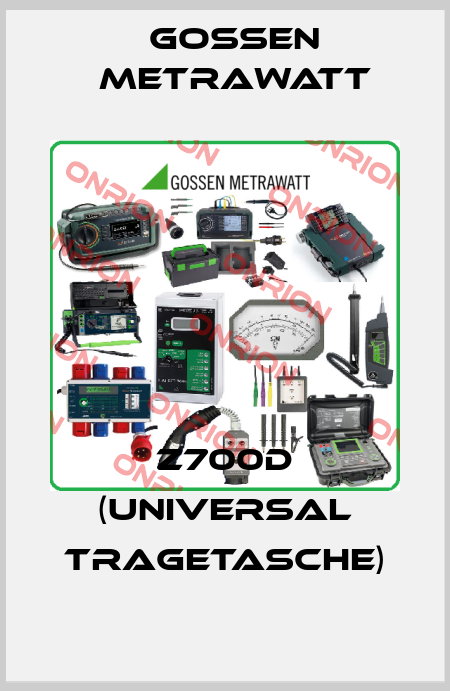 Z700D (Universal Tragetasche) Gossen Metrawatt