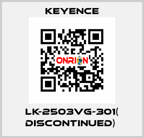 LK-2503VG-301( discontinued)  Keyence