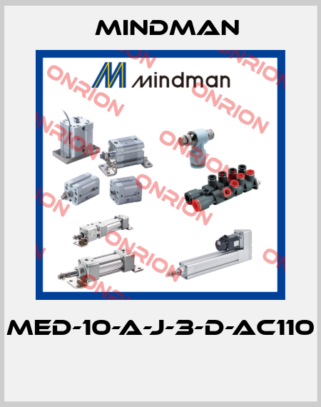 MED-10-A-J-3-D-AC110  Mindman