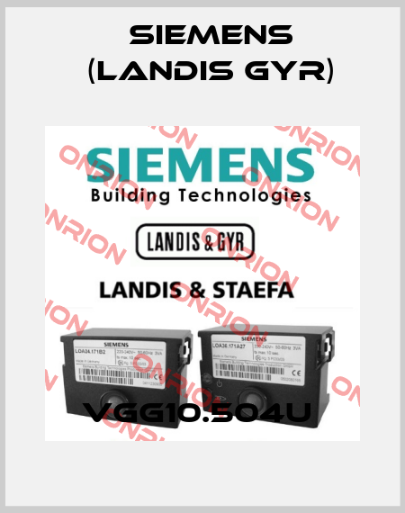 VGG10.504U  Siemens (Landis Gyr)