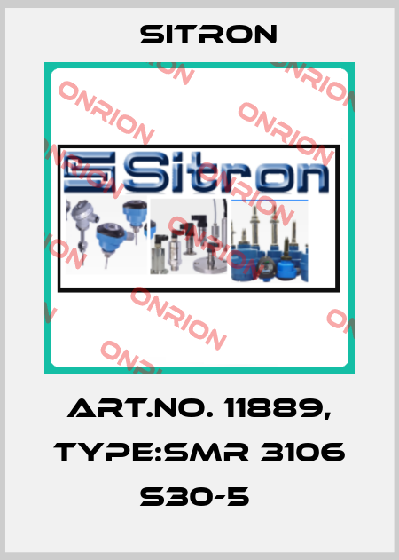 Art.No. 11889, Type:SMR 3106 S30-5  Sitron