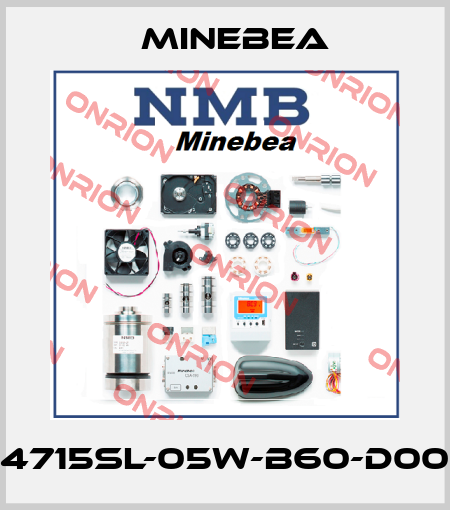 4715SL-05W-B60-D00 Minebea