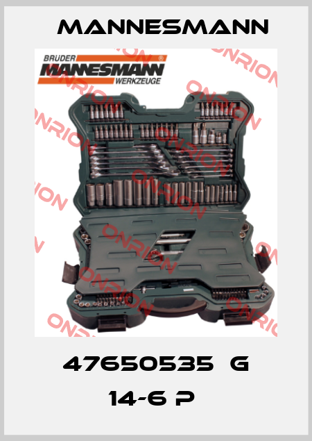 47650535  G 14-6 P  Mannesmann