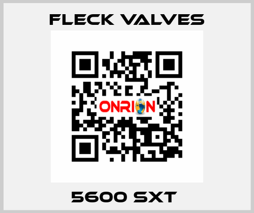 5600 sxt  Fleck Valves