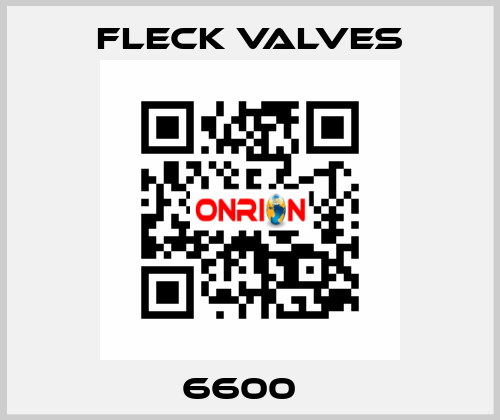 6600   Fleck Valves