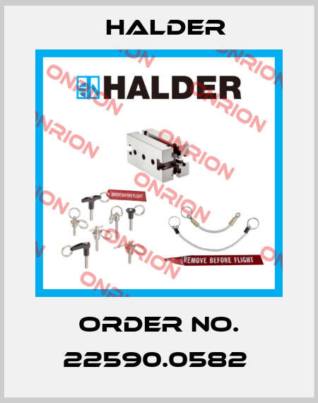 Order No. 22590.0582  Halder