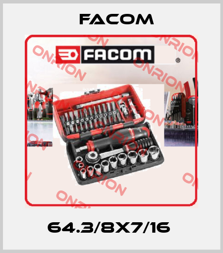 64.3/8X7/16  Facom
