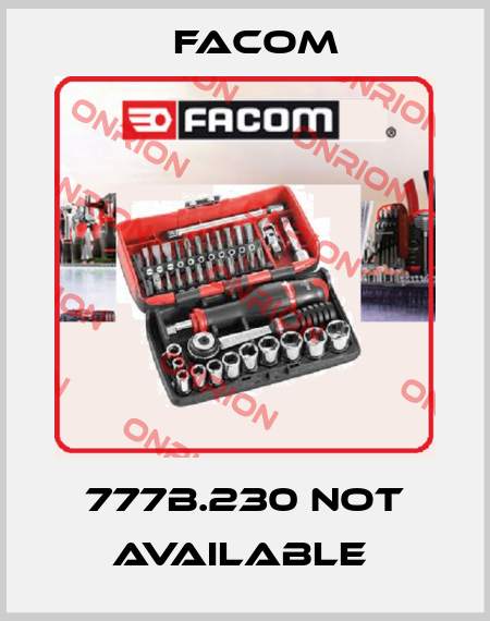777B.230 not available  Facom