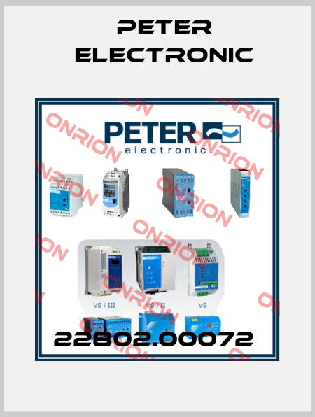 22802.00072  Peter Electronic