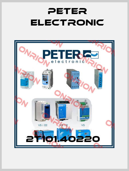 2T101.40220  Peter Electronic