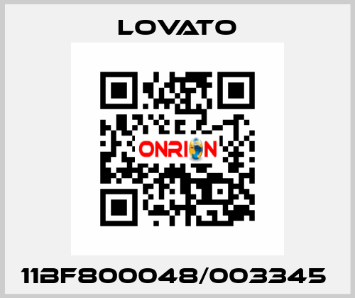 11BF800048/003345  Lovato