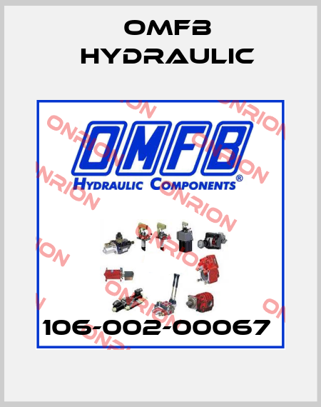 106-002-00067  OMFB Hydraulic