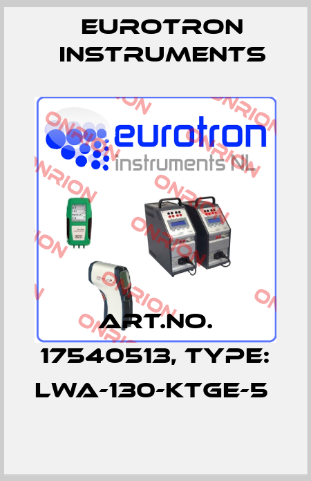 Art.No. 17540513, Type: LWA-130-KTGE-5  Eurotron Instruments