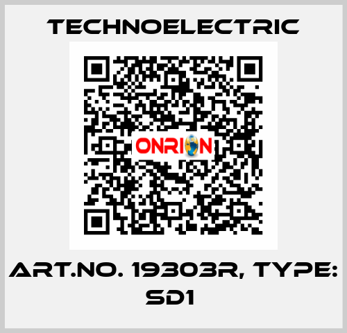 Art.No. 19303R, Type: SD1  Technoelectric