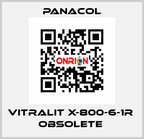 VITRALIT X-800-6-1R  Obsolete  Panacol