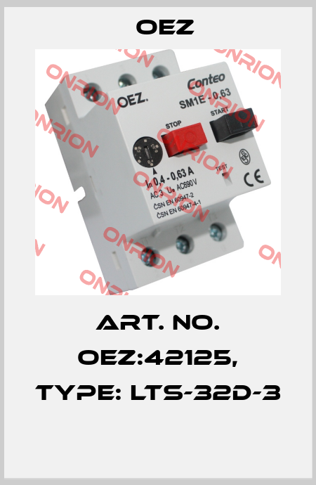Art. No. OEZ:42125, Type: LTS-32D-3  OEZ
