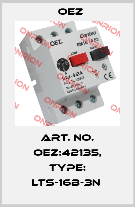 Art. No. OEZ:42135, Type: LTS-16B-3N  OEZ