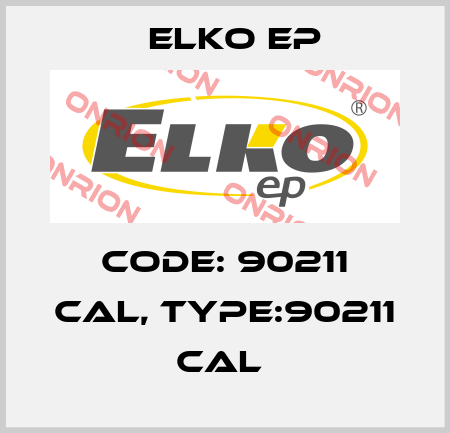Code: 90211 CAL, Type:90211 CAL  Elko EP