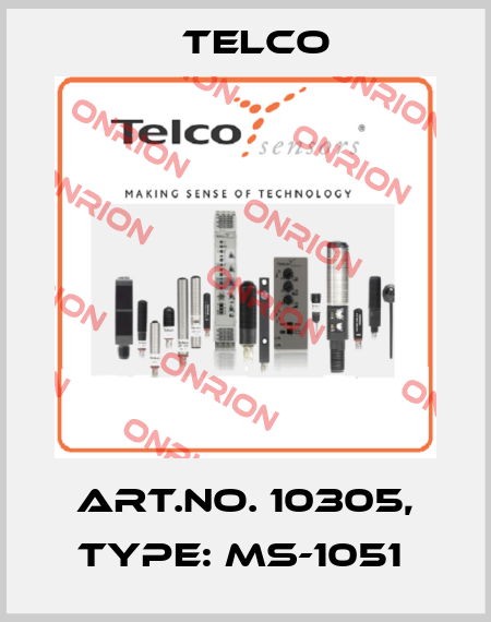 Art.No. 10305, Type: MS-1051  Telco