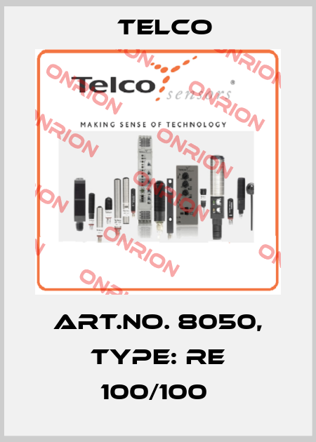 Art.No. 8050, Type: RE 100/100  Telco