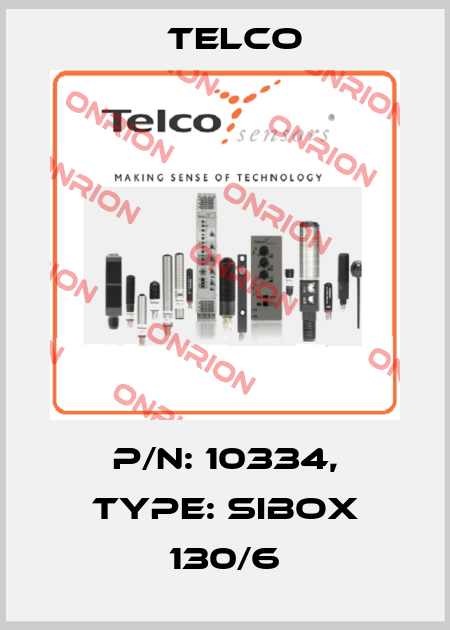 p/n: 10334, Type: Sibox 130/6 Telco