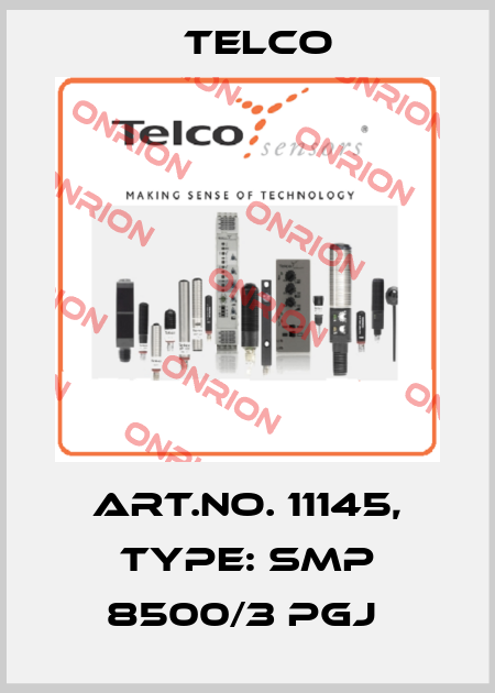 Art.No. 11145, Type: SMP 8500/3 PGJ  Telco