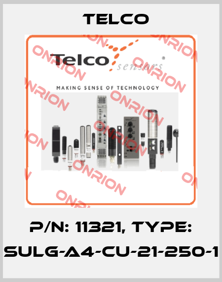 P/N: 11321, Type: SULG-A4-CU-21-250-1 Telco