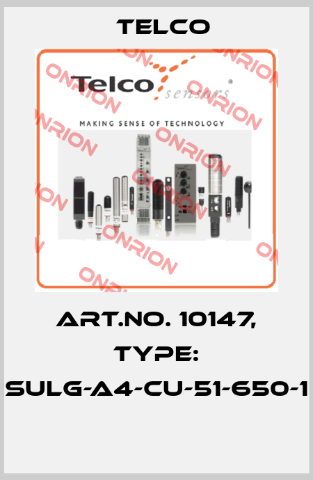 Art.No. 10147, Type: SULG-A4-CU-51-650-1  Telco