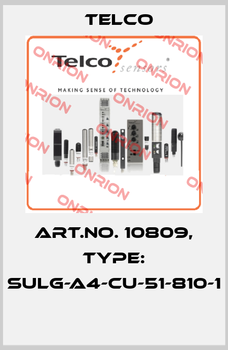 Art.No. 10809, Type: SULG-A4-CU-51-810-1  Telco