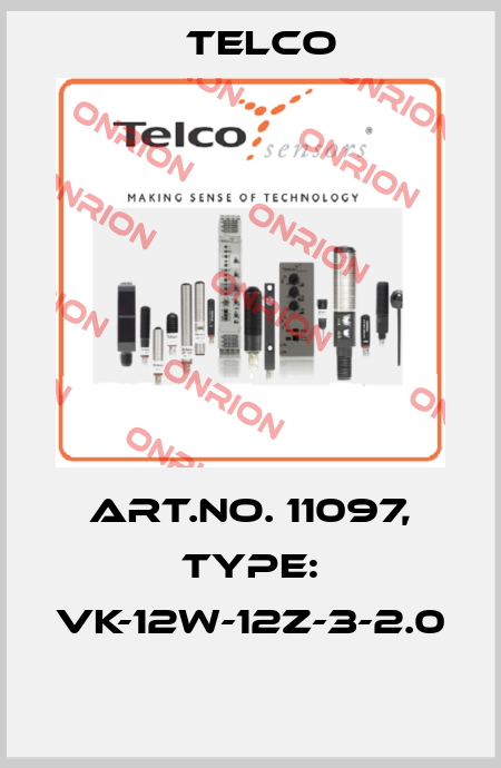 Art.No. 11097, Type: VK-12W-12Z-3-2.0  Telco