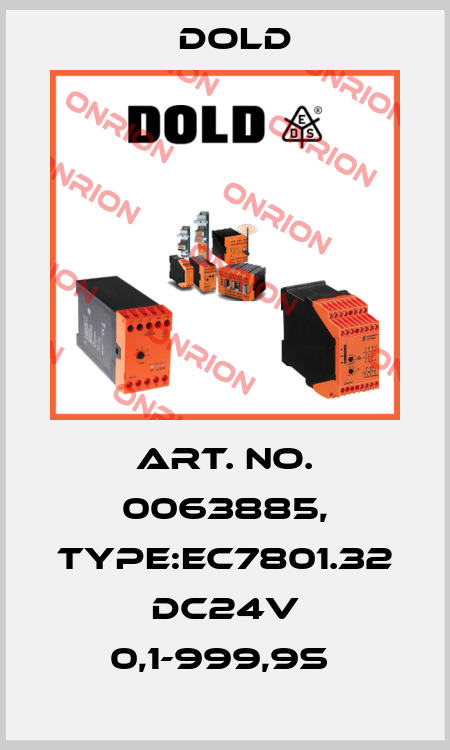 Art. No. 0063885, Type:EC7801.32 DC24V 0,1-999,9S  Dold