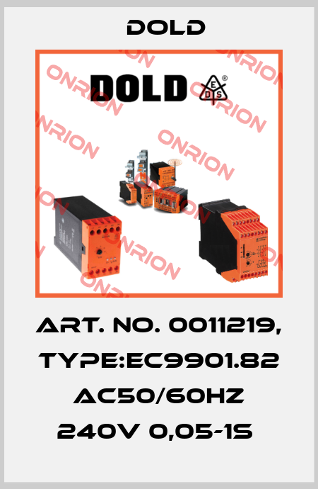 Art. No. 0011219, Type:EC9901.82 AC50/60HZ 240V 0,05-1S  Dold